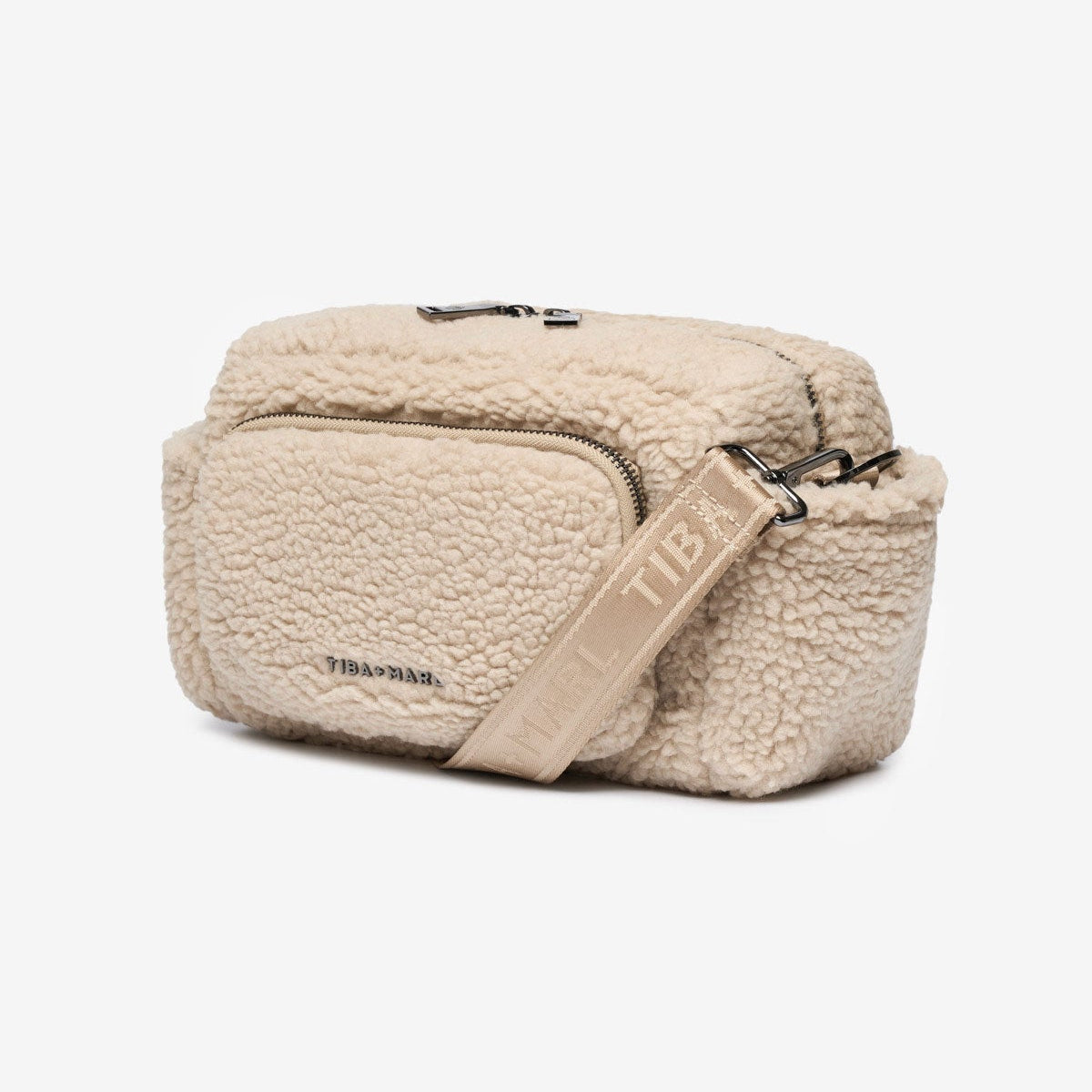 Inka Borg Fleece Buggy Changing Bag Organiser (Beige)
